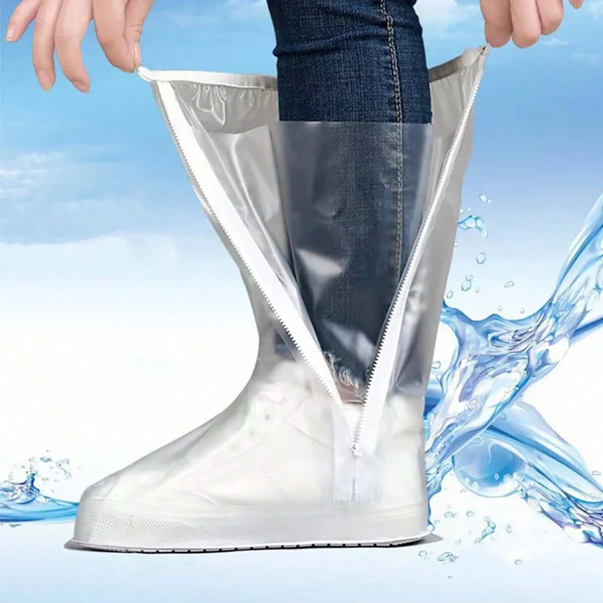 Liquid & Dust Plastic Shoes Protector - Image 4