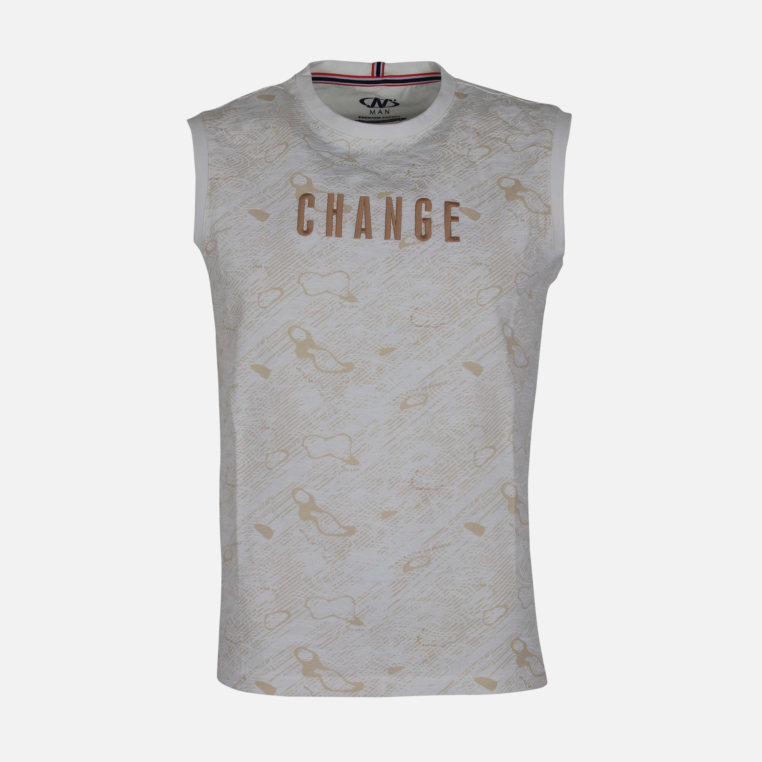 N Men Vest Round Neck