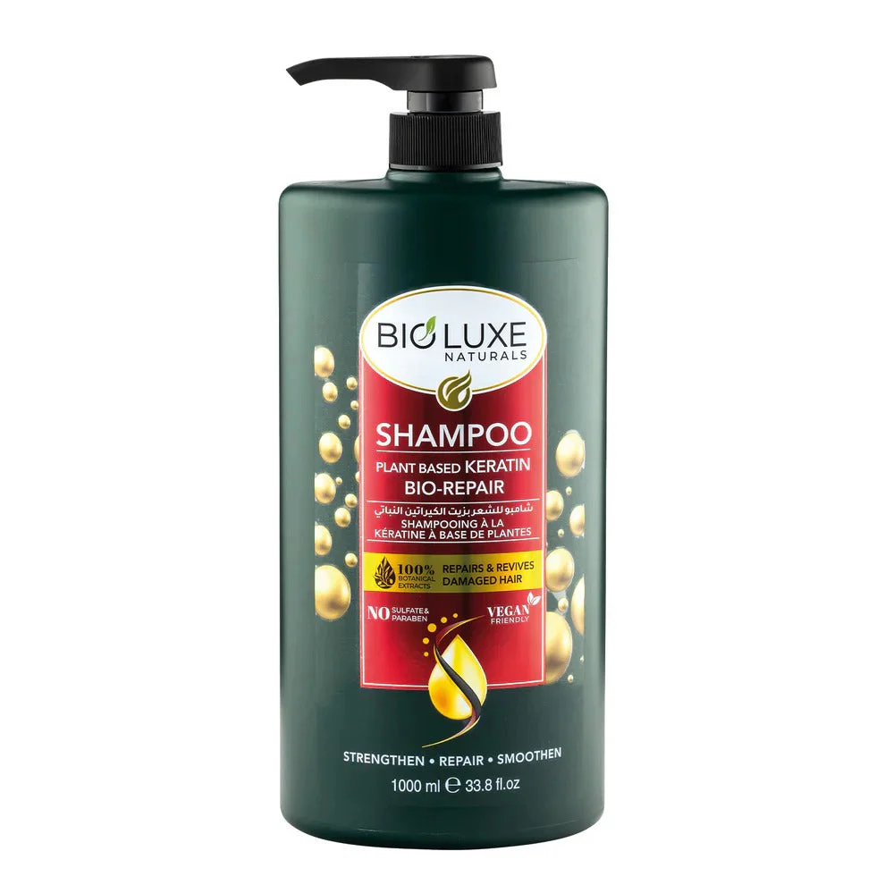 Plant Based Keratin Bio- Repair Shampoo 1000 ml