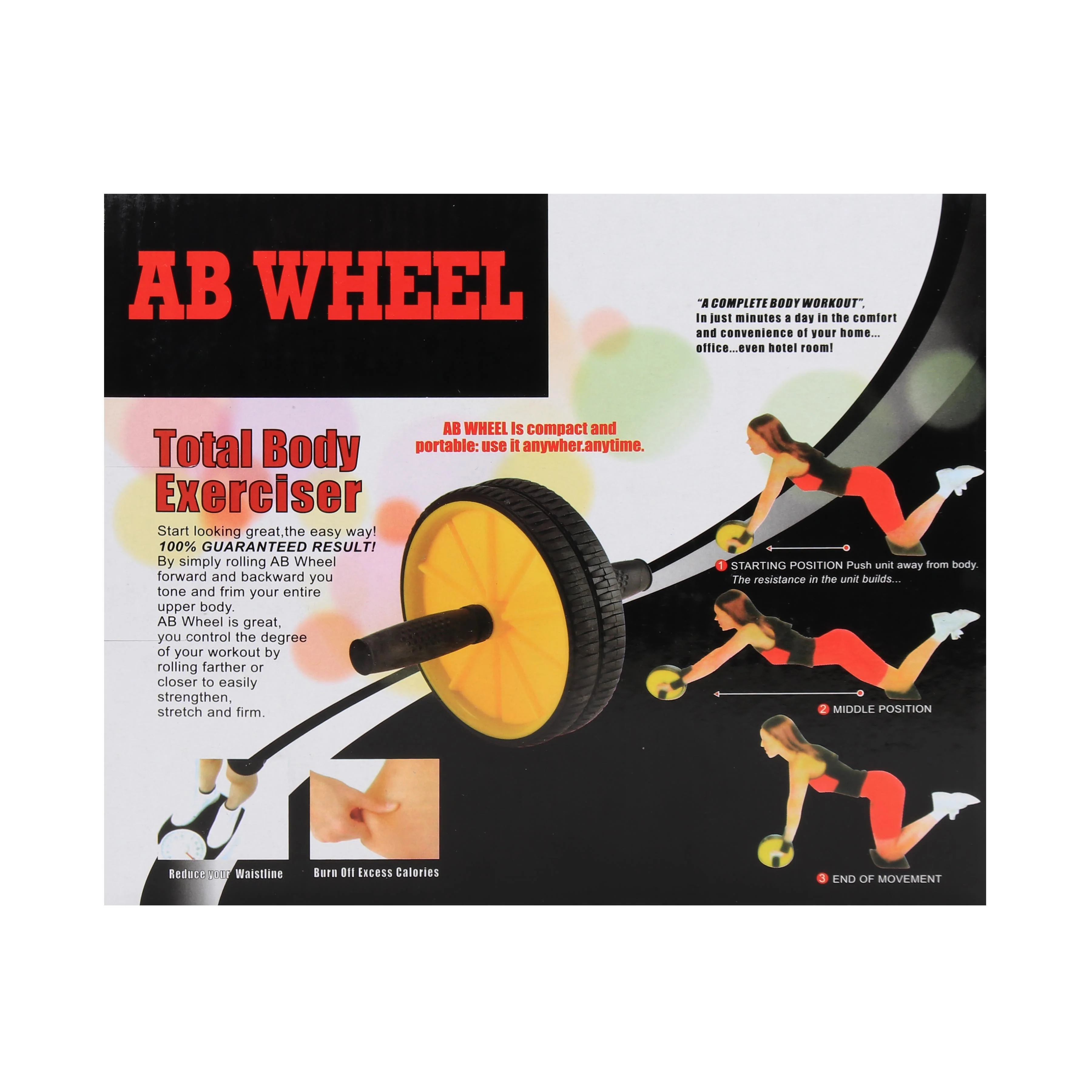 Ab Roller Exercise Wheel - Image 2