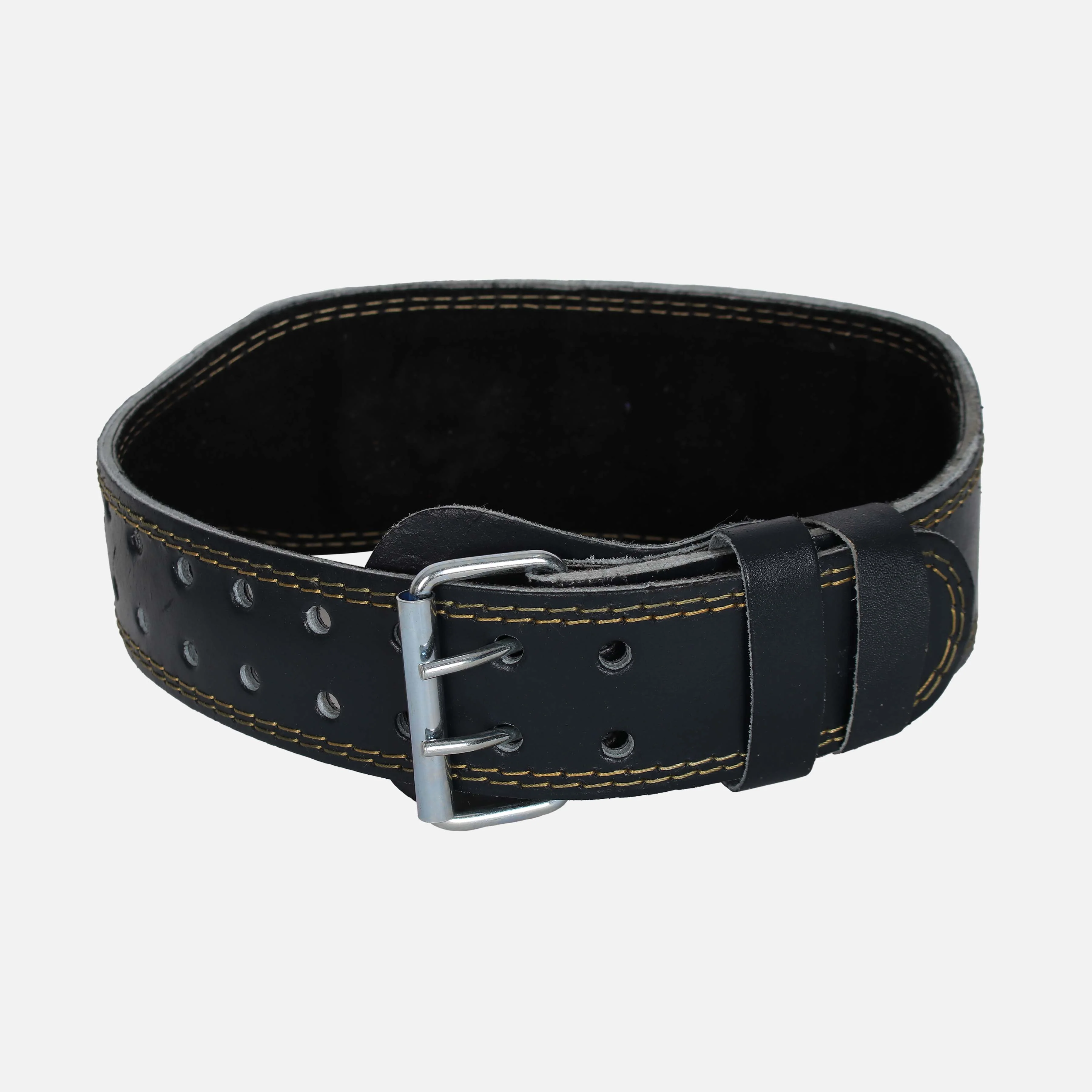 Leather Weight Lifting Belt 4 Inch - Image 3