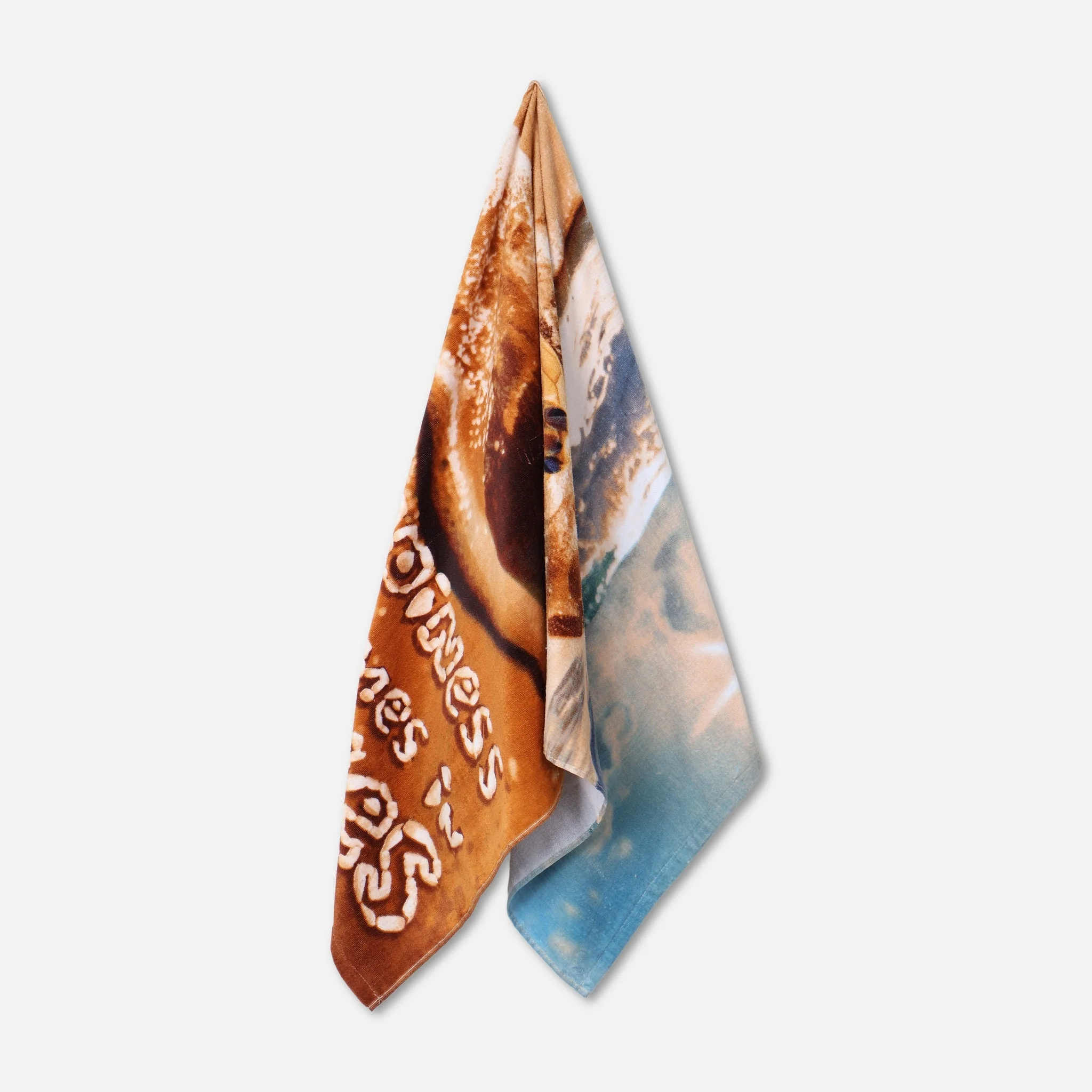 Printed Cotton Beach Towel - Image 2