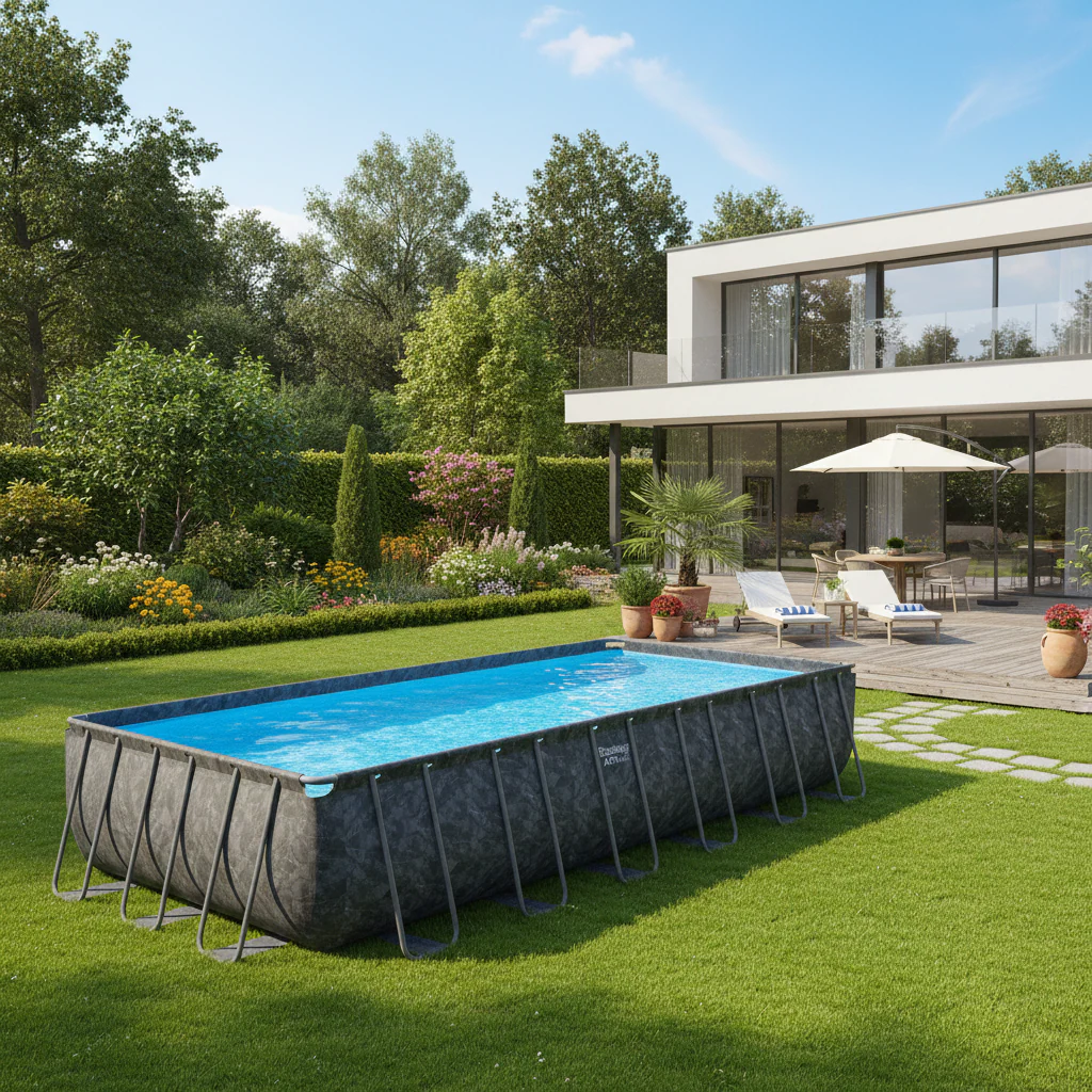 Rectangular Frame Pool Set APX365