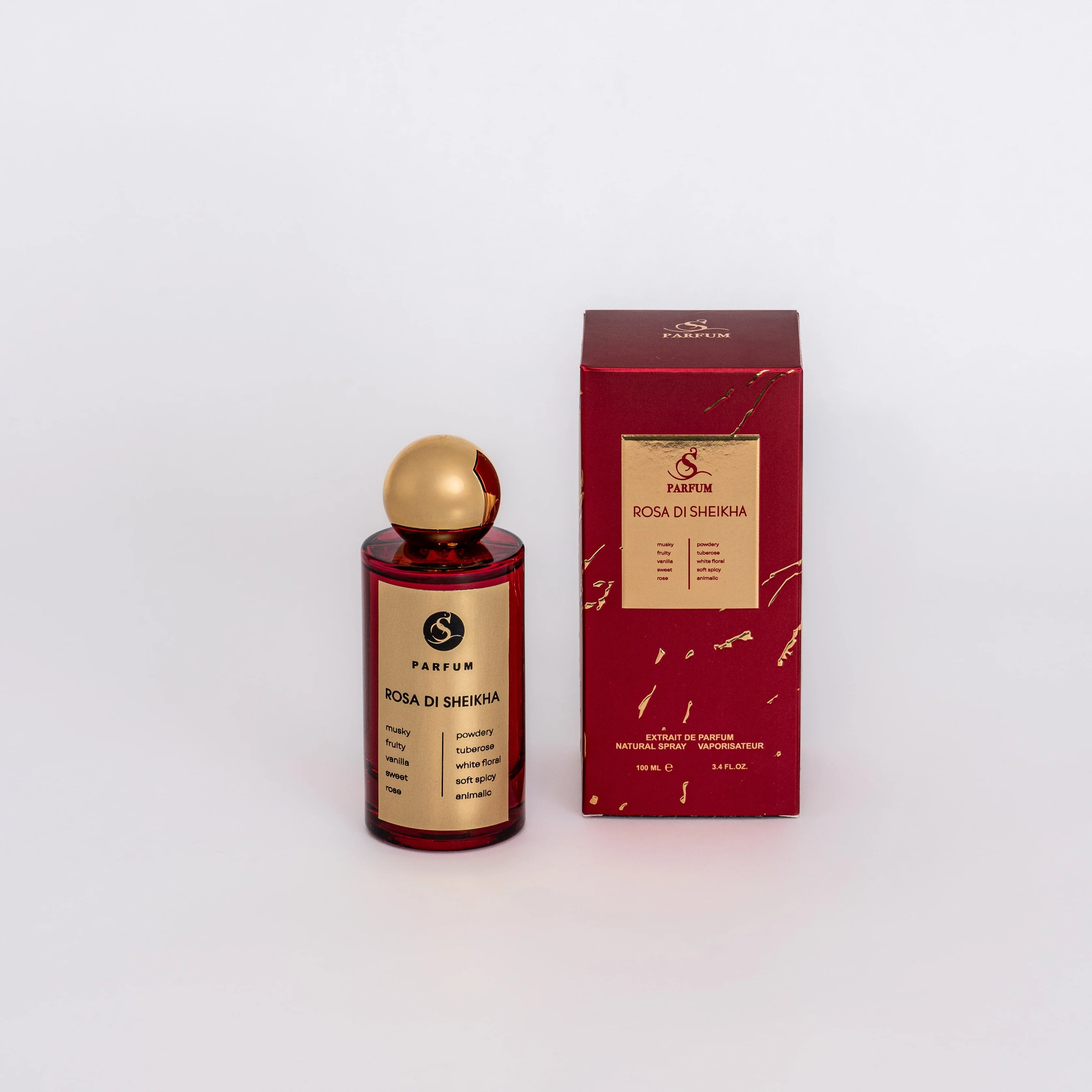 Rosa Di Sheikha-100 Ml S-Parfum Gold Collection