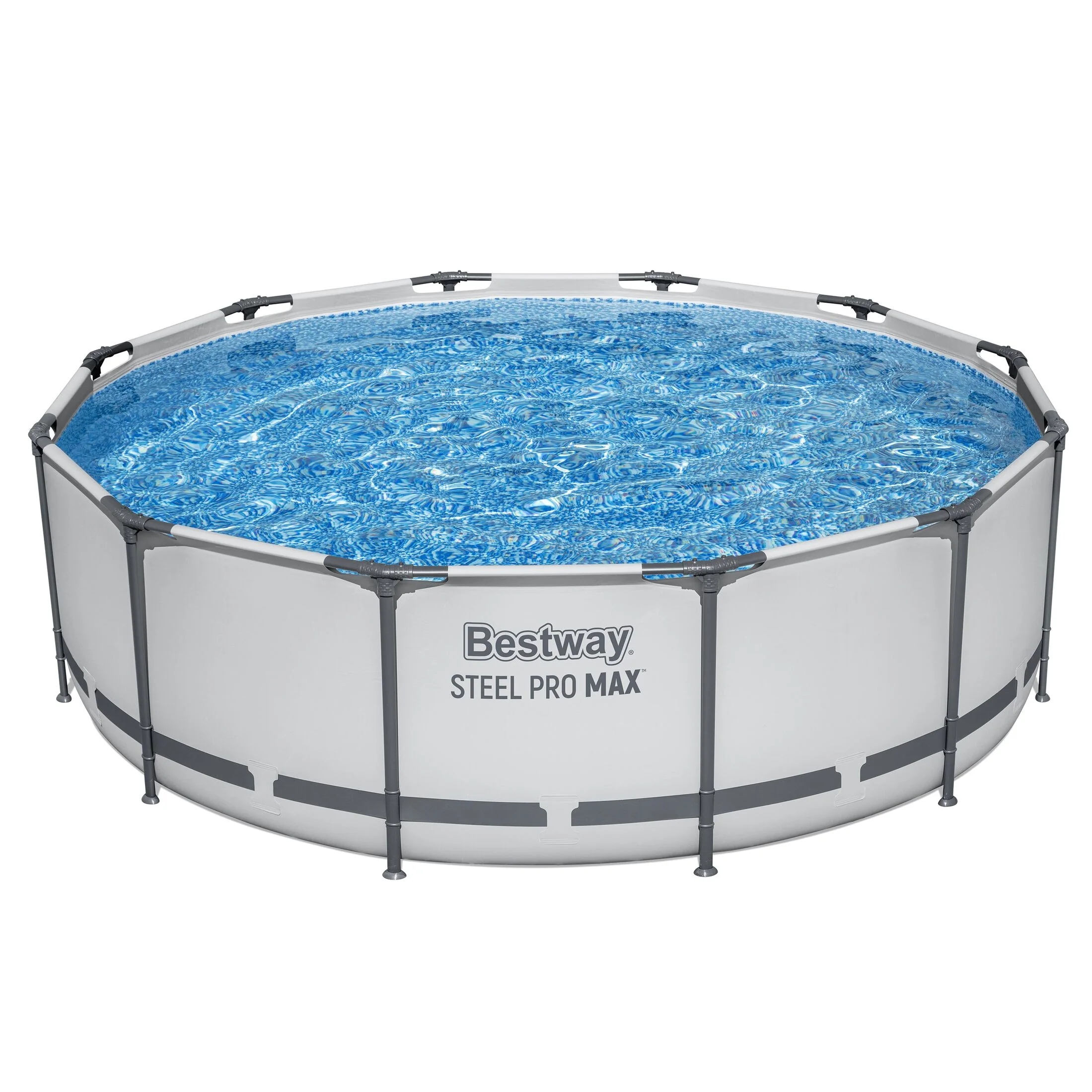 Round Pool Set Steel Pro Max - Above Ground Garden Swimming Pool - Image 2