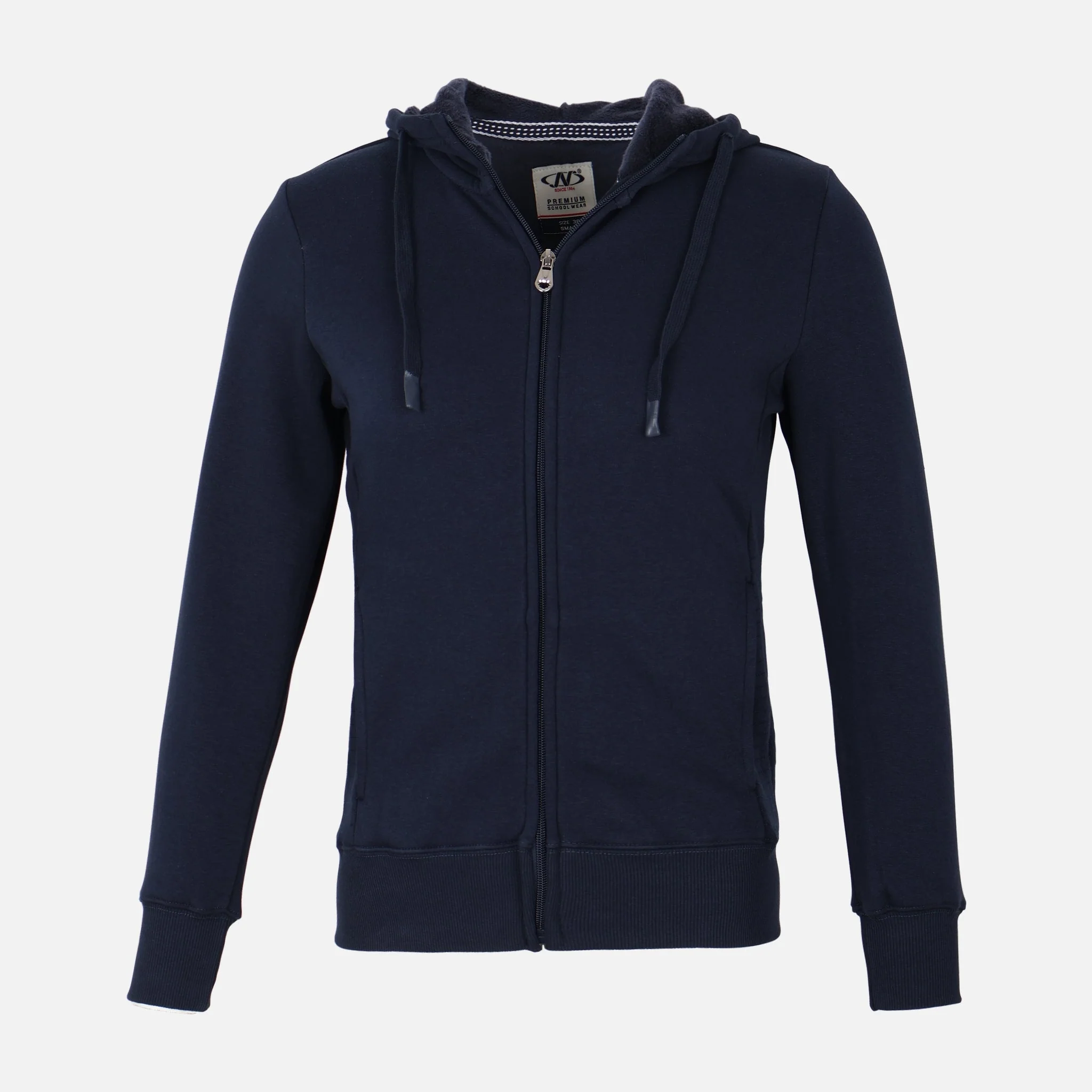 School Hooded Cardigan