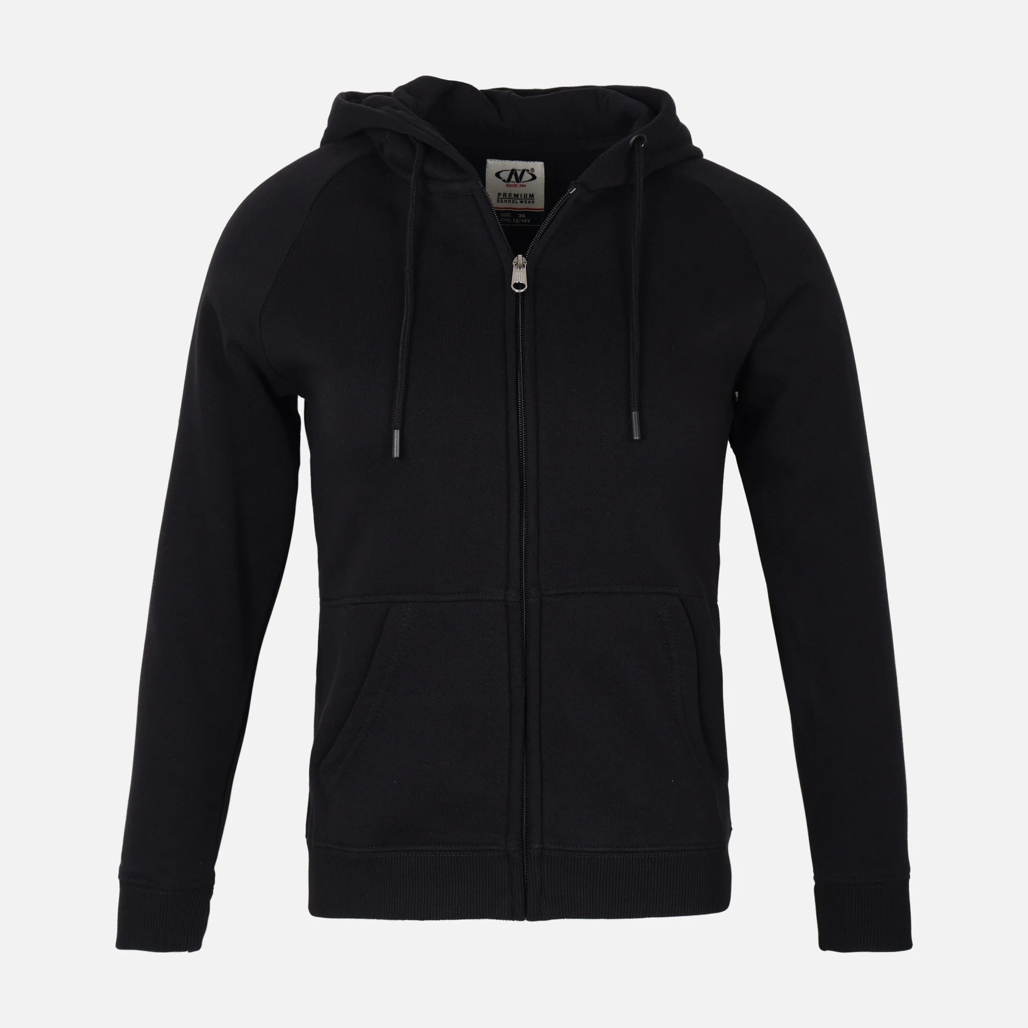 School Hooded Cardigan