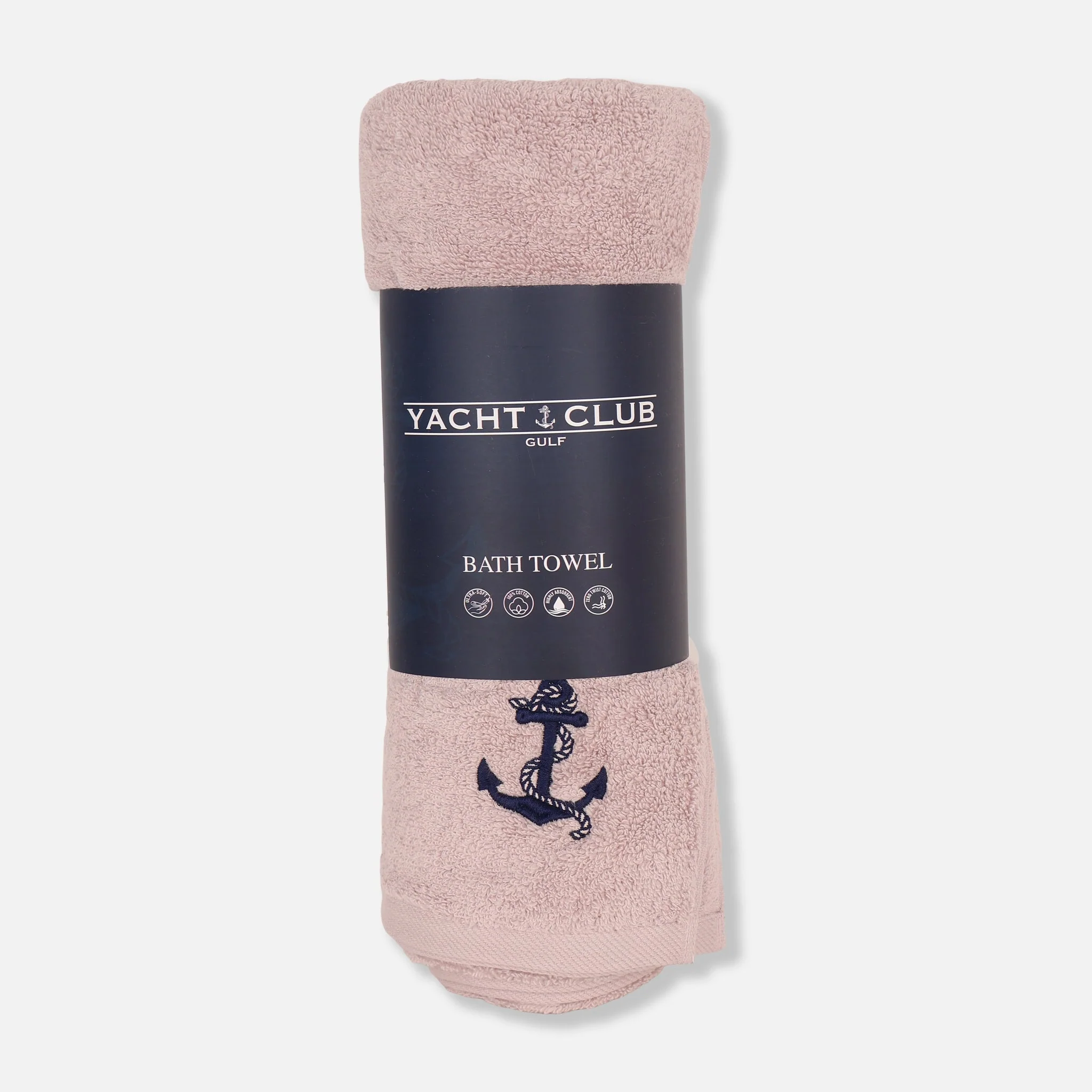 Solid Plain Terry Bath Towel - Image 3