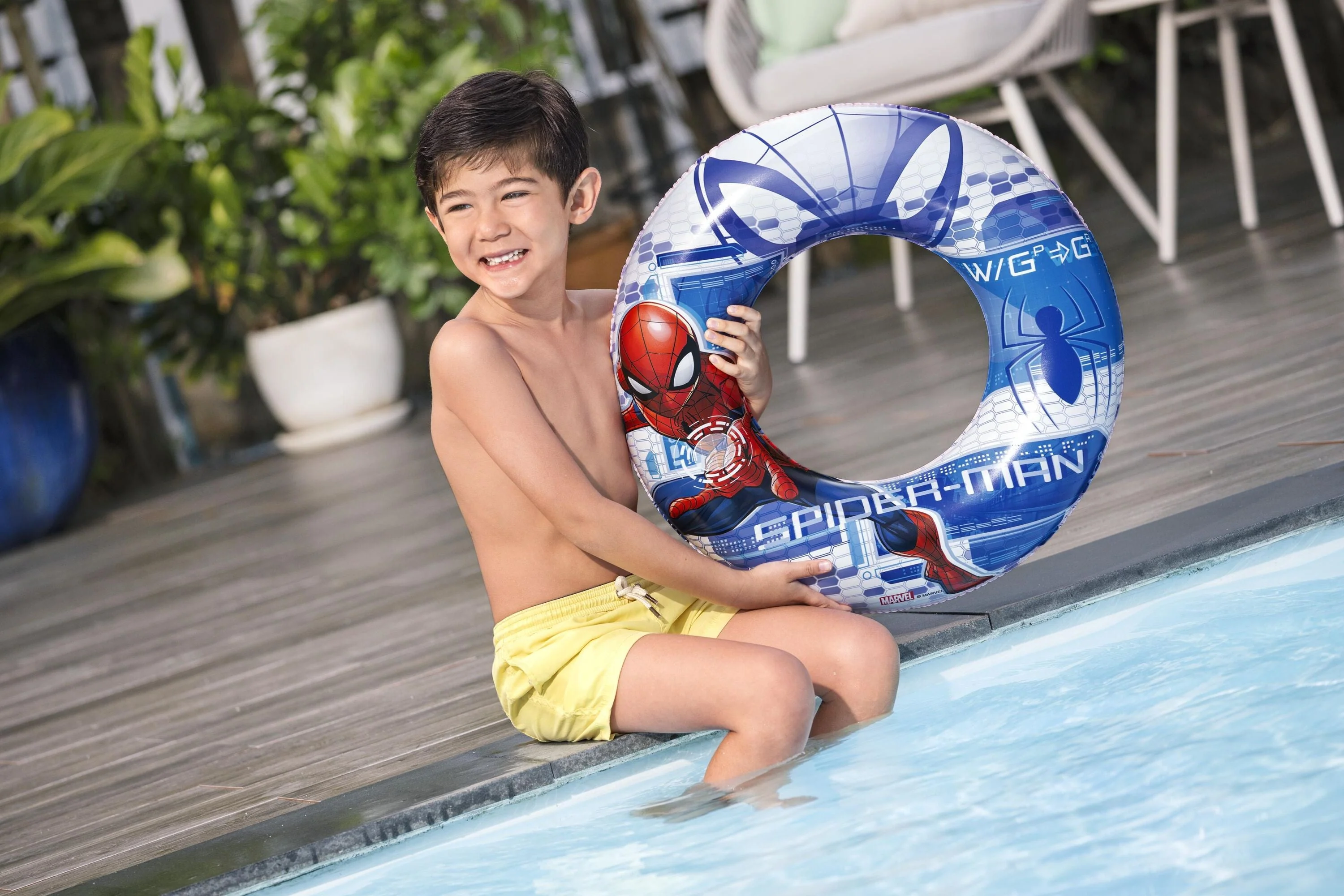 Spiderman Swim Ring - Image 5