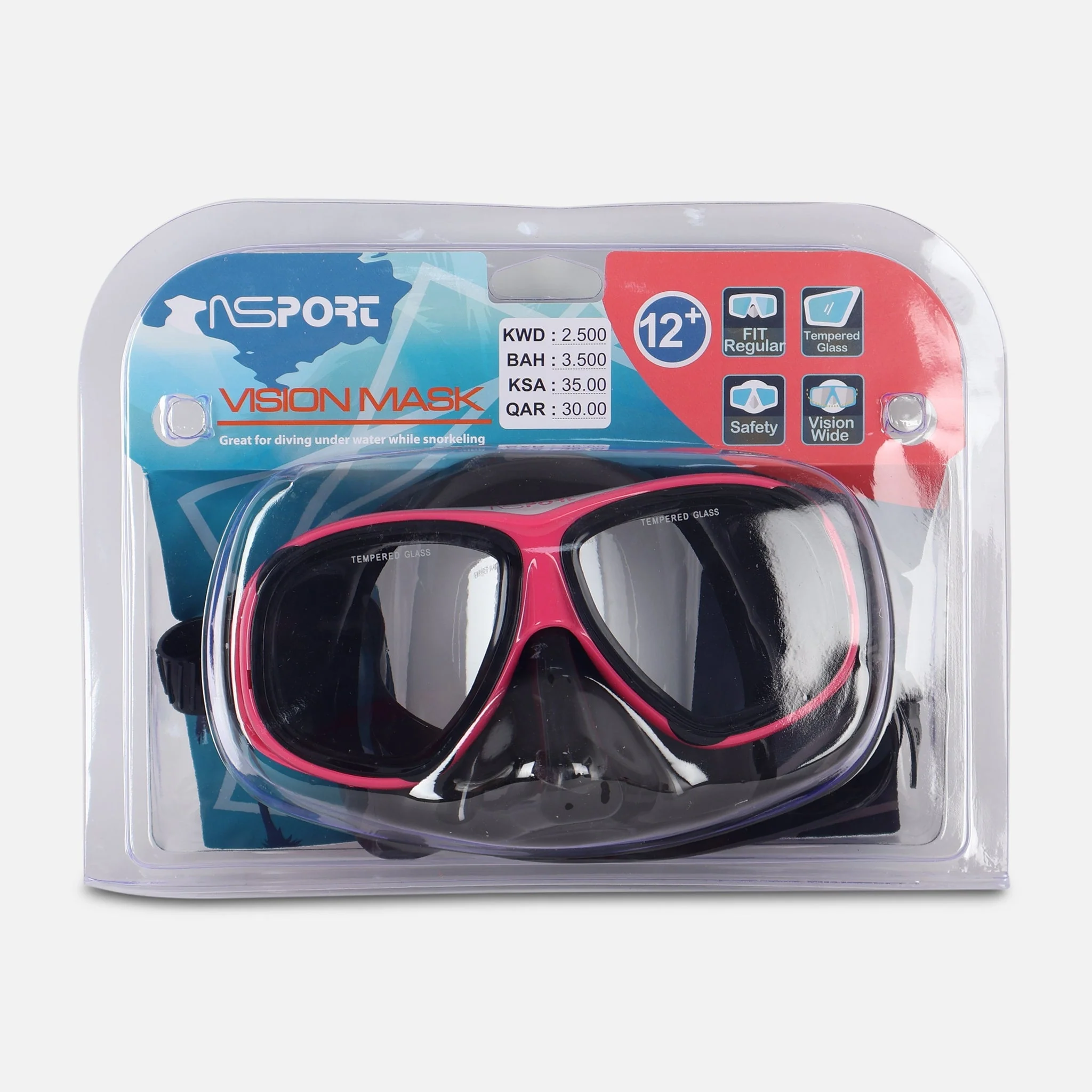 Swim Mask Tempered Glass (+12Y) - Image 6