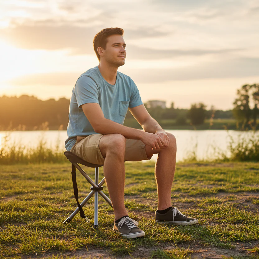 Tripod Camping Stool