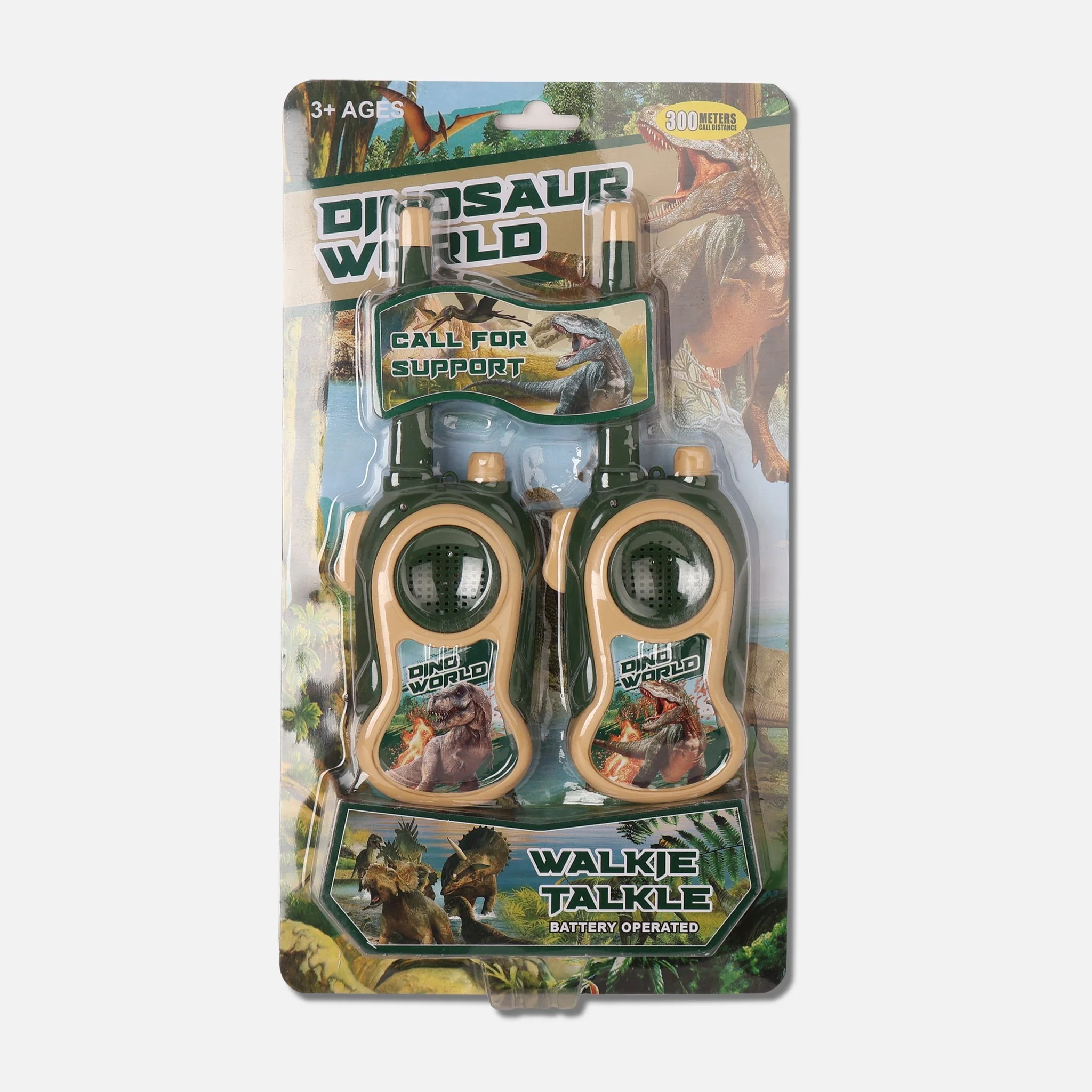 Walkie Talkie Set For Kids-Dinosaur World - Image 2