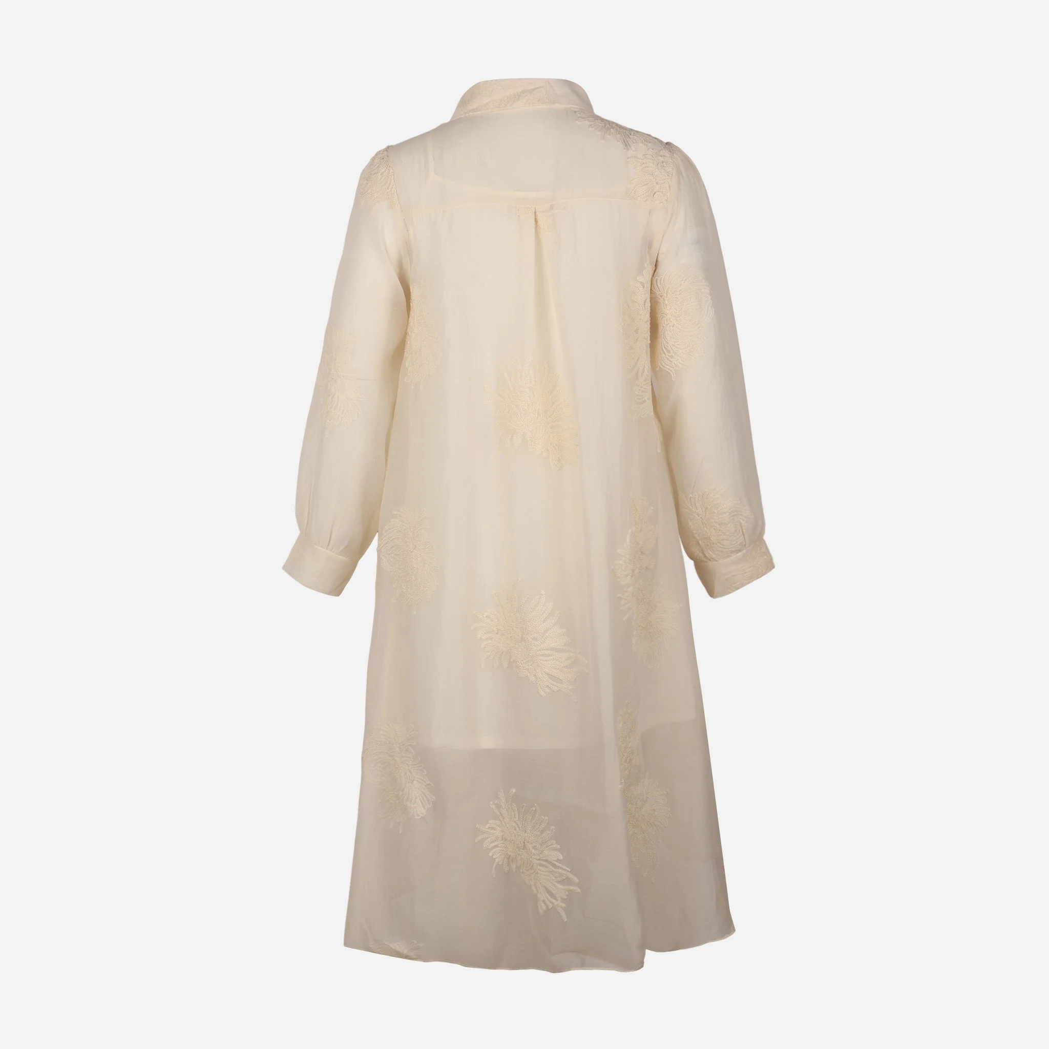 Women 2-Piece Embroidered Sheer Dress Set - Image 2