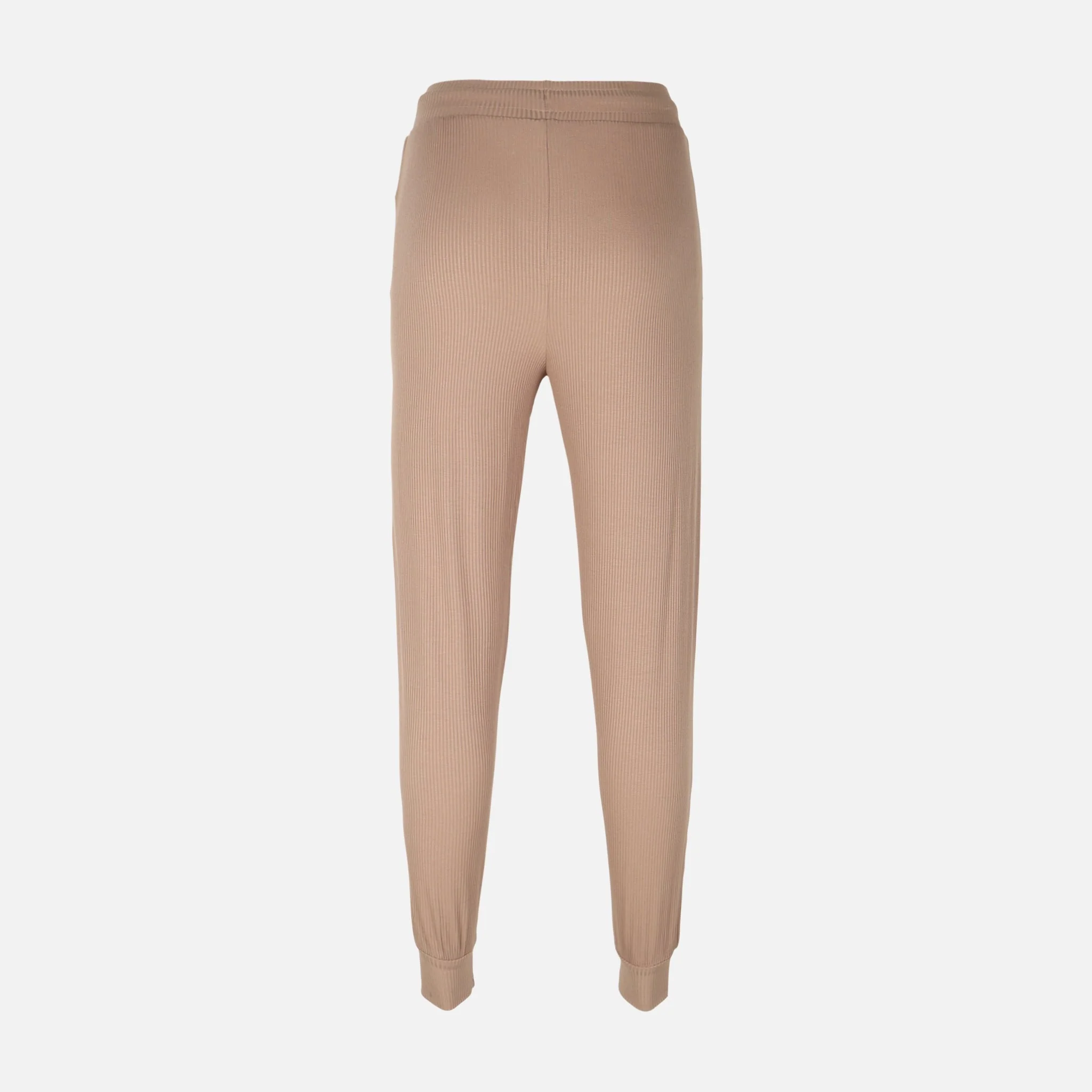 Women Basic Rib Jogger - Image 2