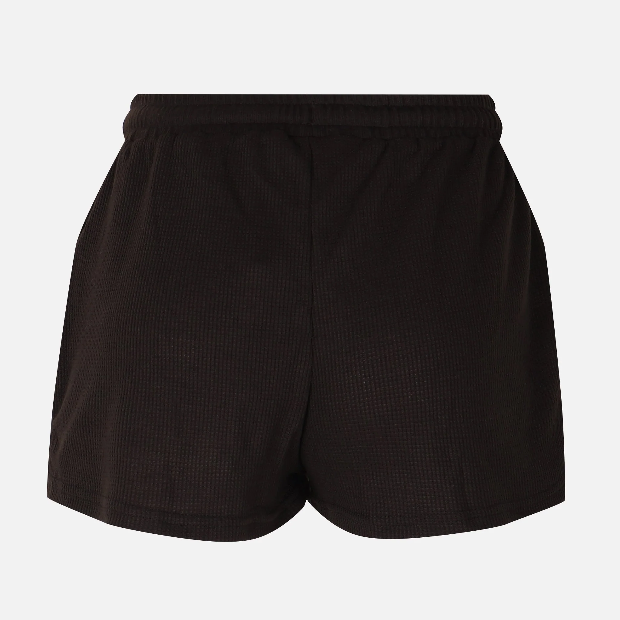 Women Basic Waffle Short - Image 2