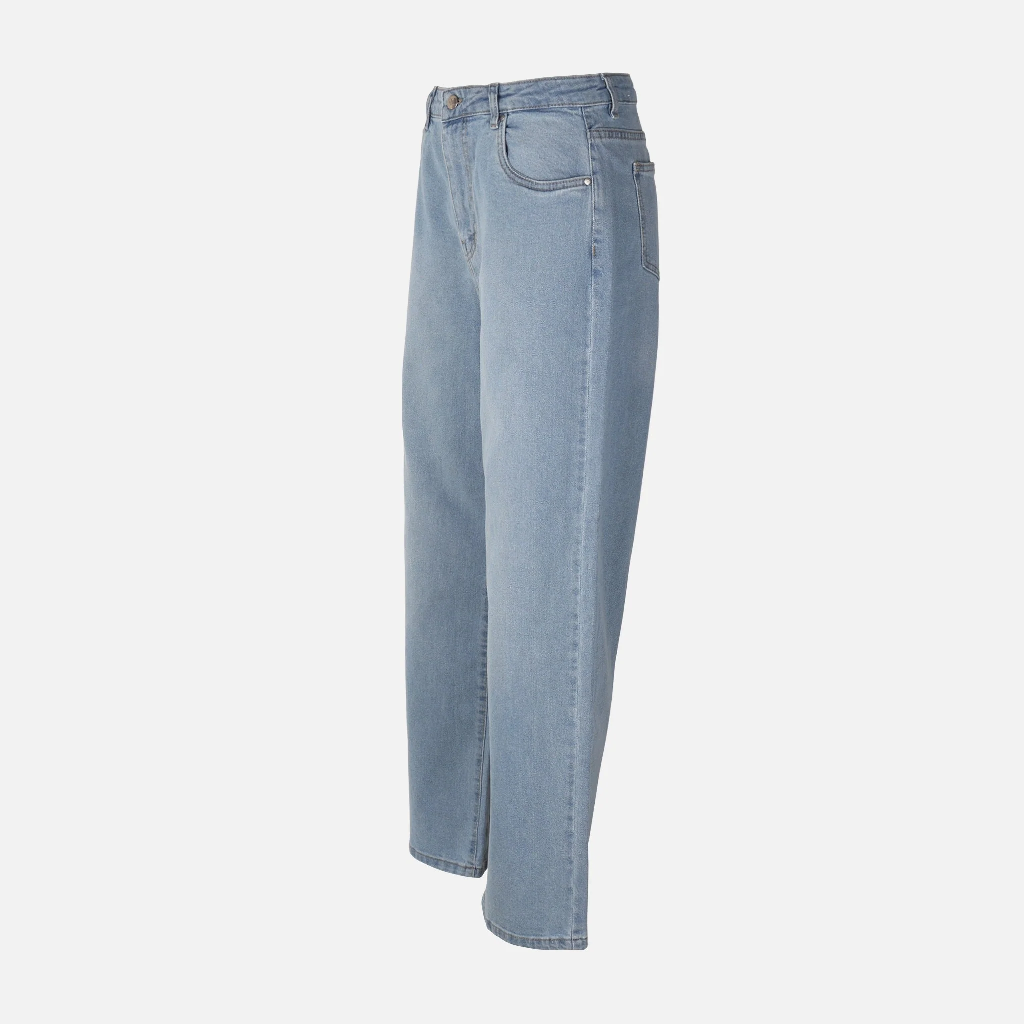 Women Denim Pants Jeans Wide Leg - Image 2