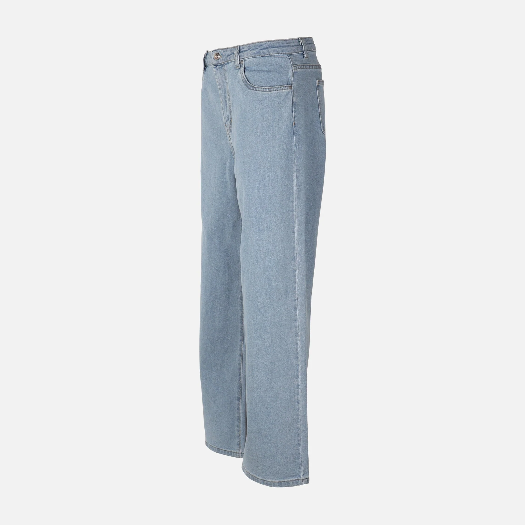 Women Denim Pants Jeans Wide Leg - Image 2