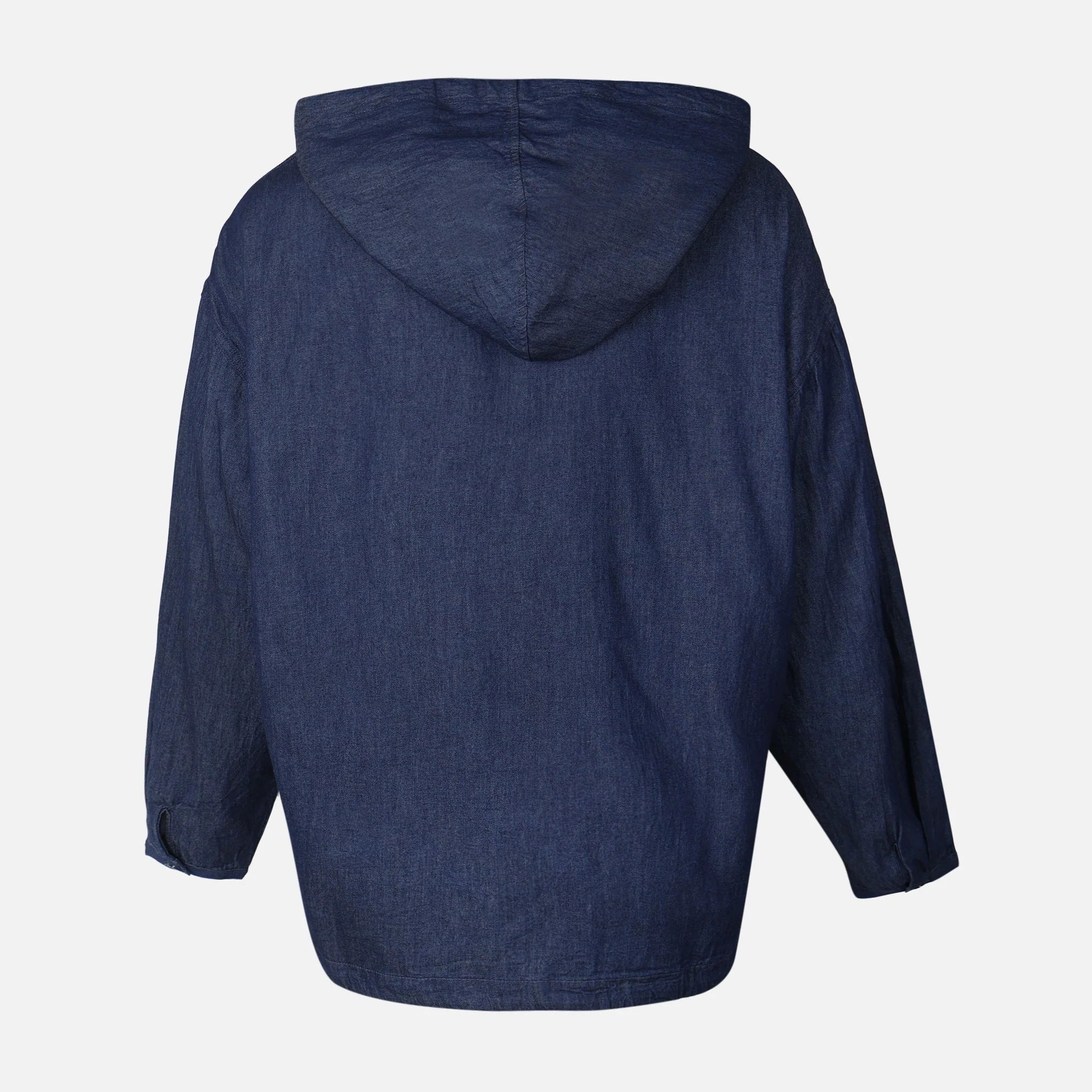 Women Denim Long Sleeve Shirt - Image 2