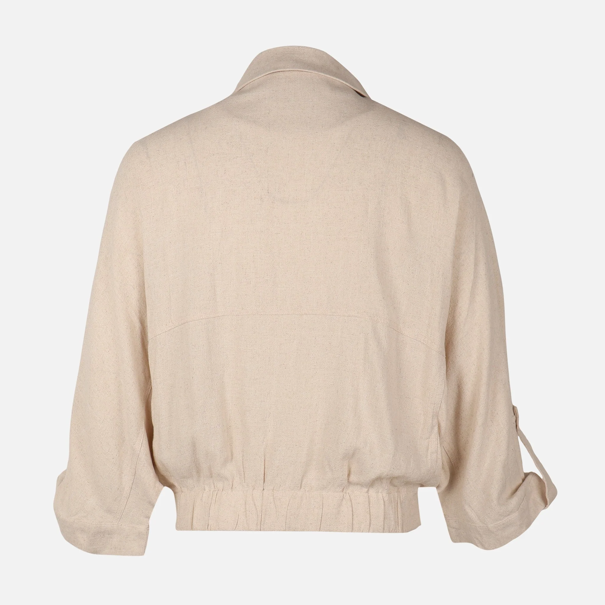Women Oversized Double Pocket Shacket - Image 2