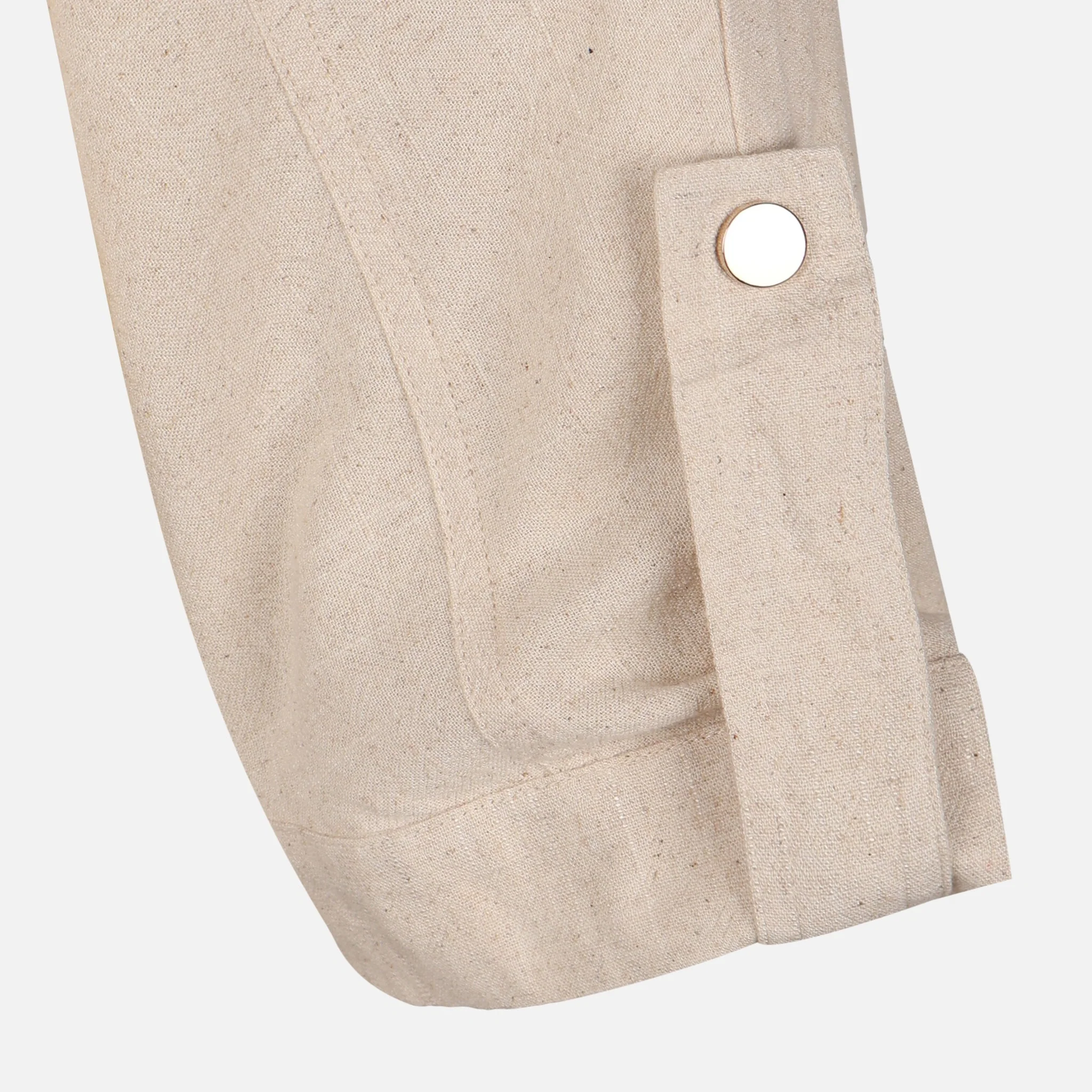 Women Oversized Double Pocket Shacket - Image 4