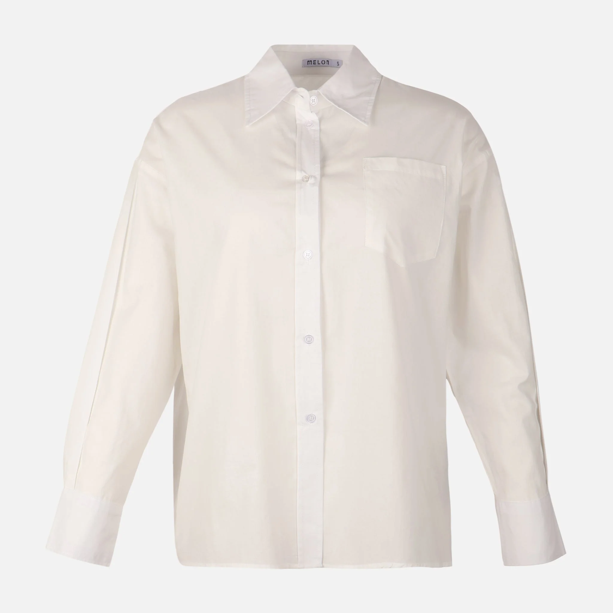 Women Poplin Oversize Butterfly Shirt
