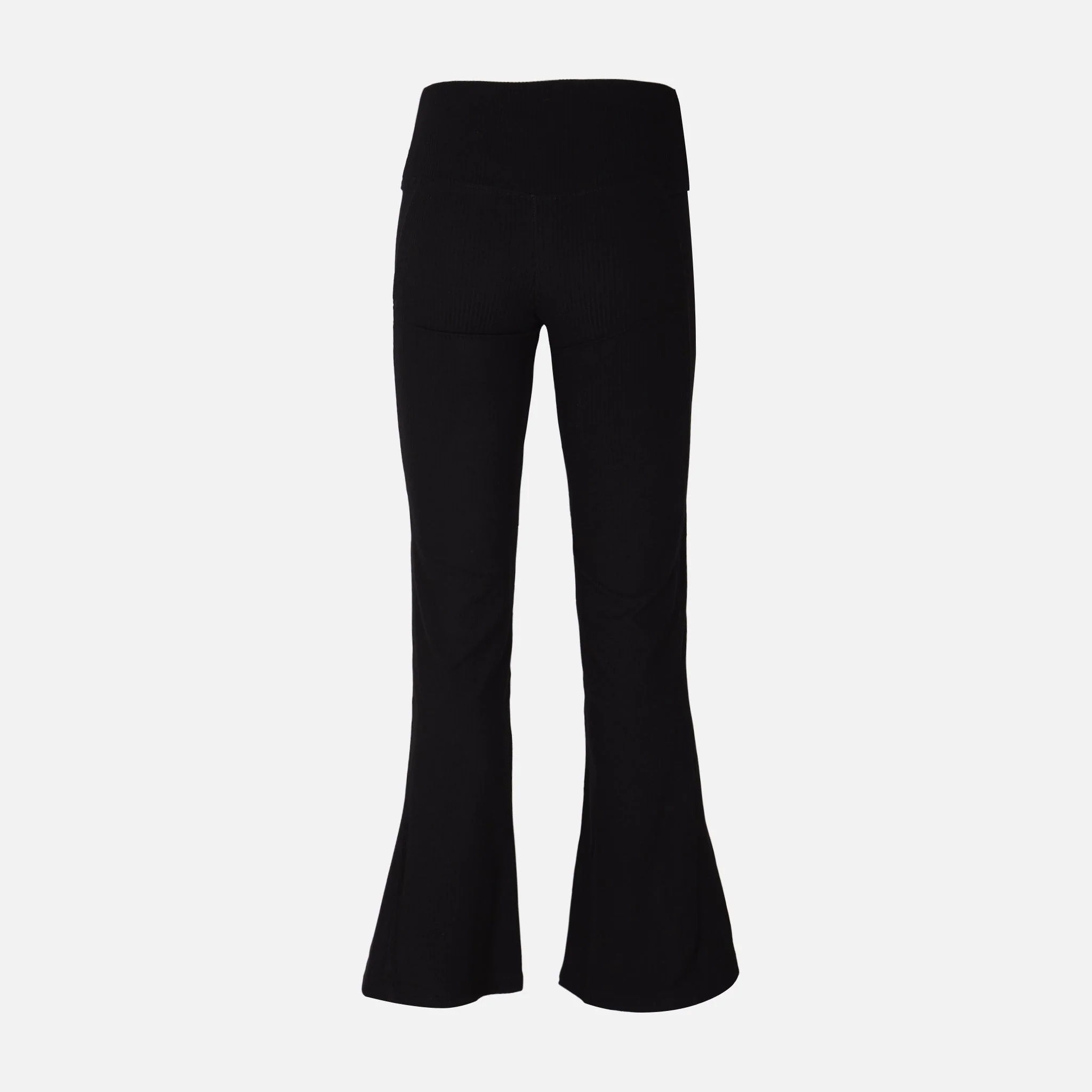 Women Rib Flare Pants - Image 2