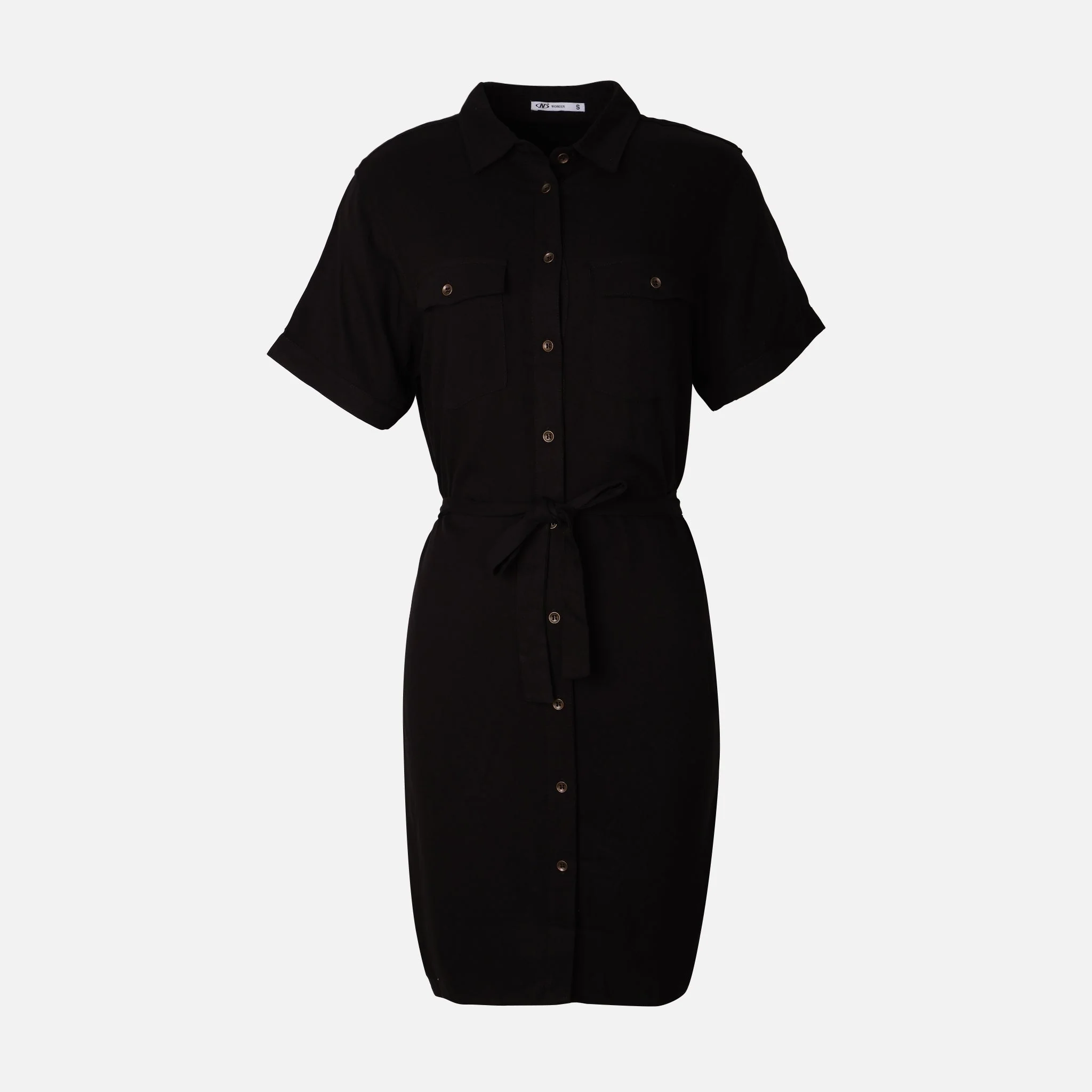 Women Short Sleeve Pocket Tunic