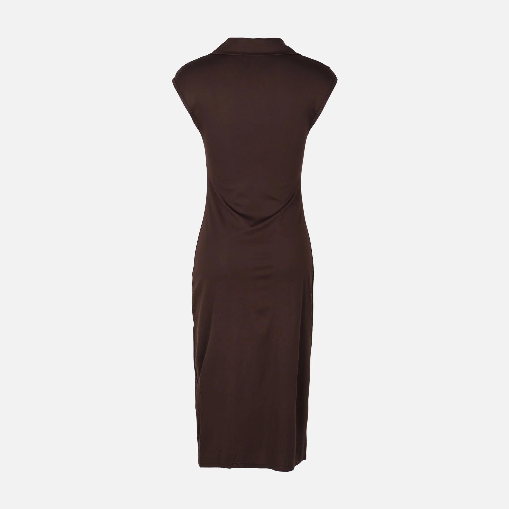 Women Sleeve Less Knitted Maxi Dress - Image 2