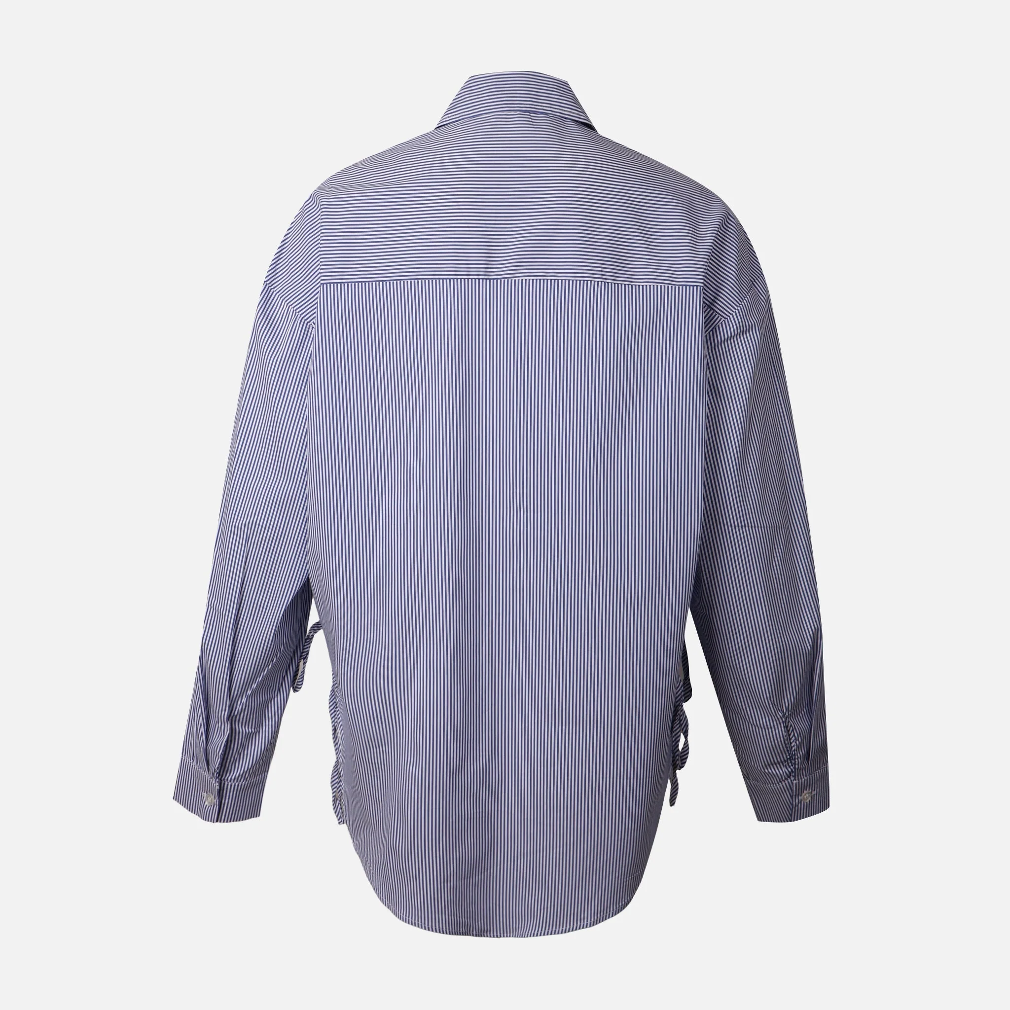 Women Striped Buttoned Tunic - Image 2