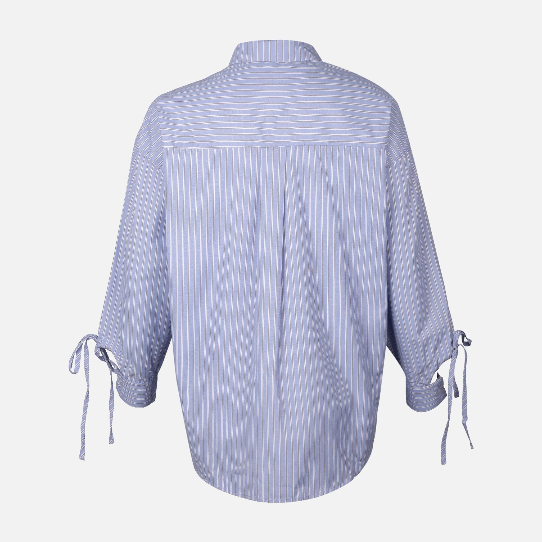 Women Striped Oversize Shirt - Image 2