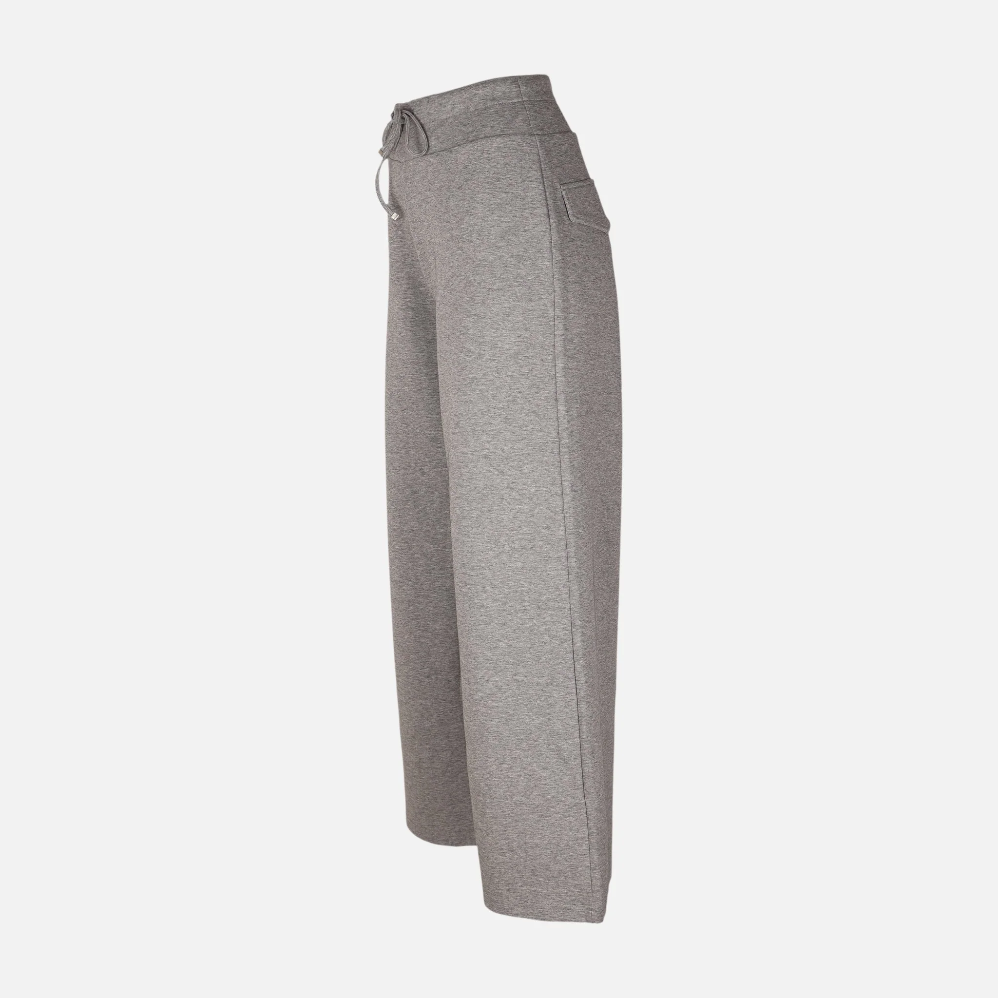Women Woven Scuba Loose Pant - Image 2