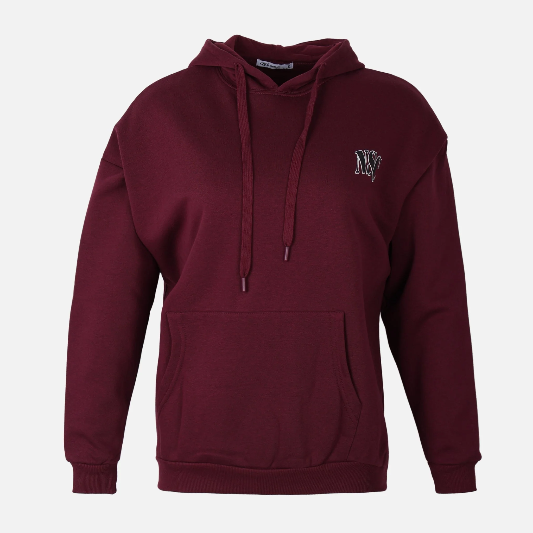 Women Basic Oversize Fleece Hoodie
