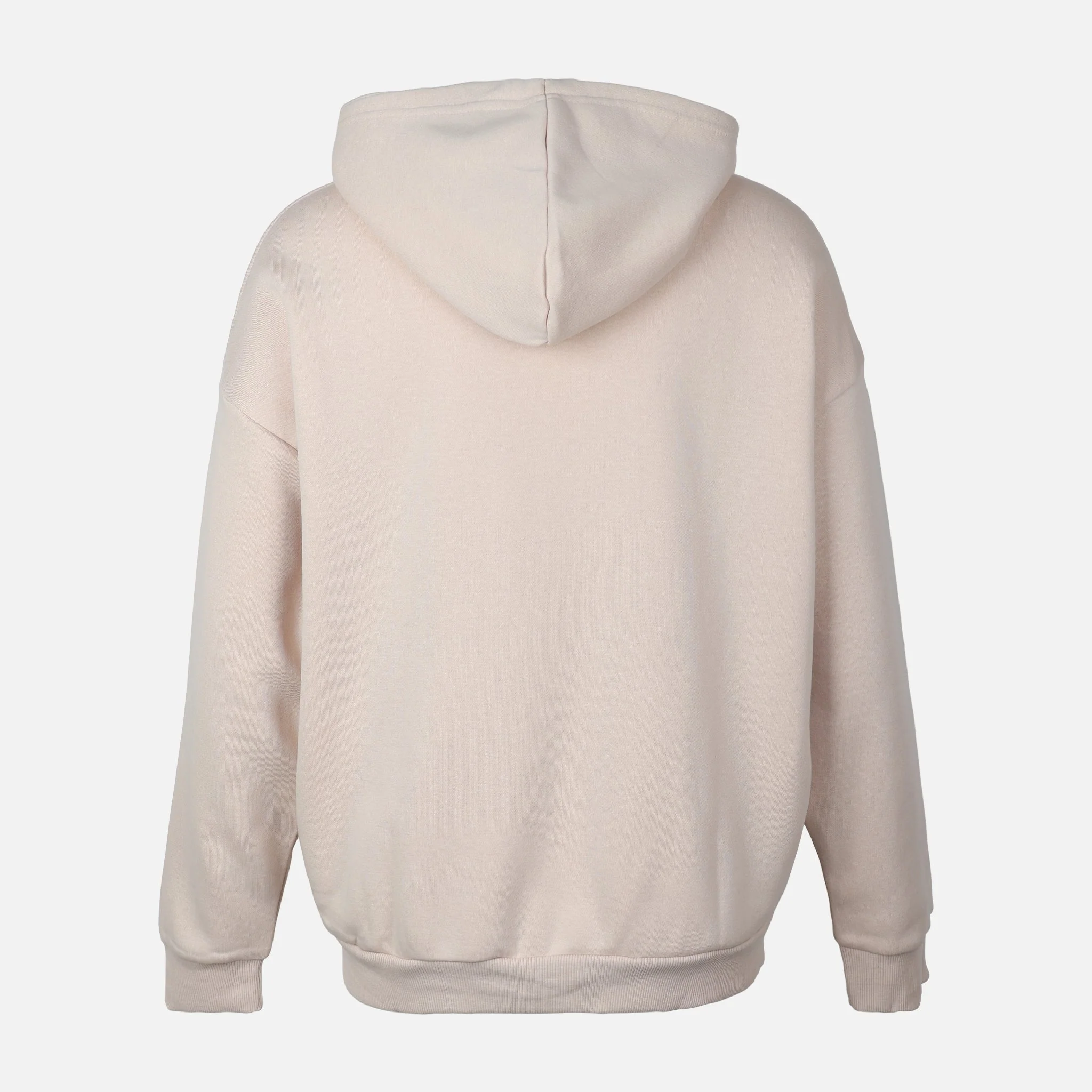 Women Basic Oversize Fleece Hoodie - Image 2