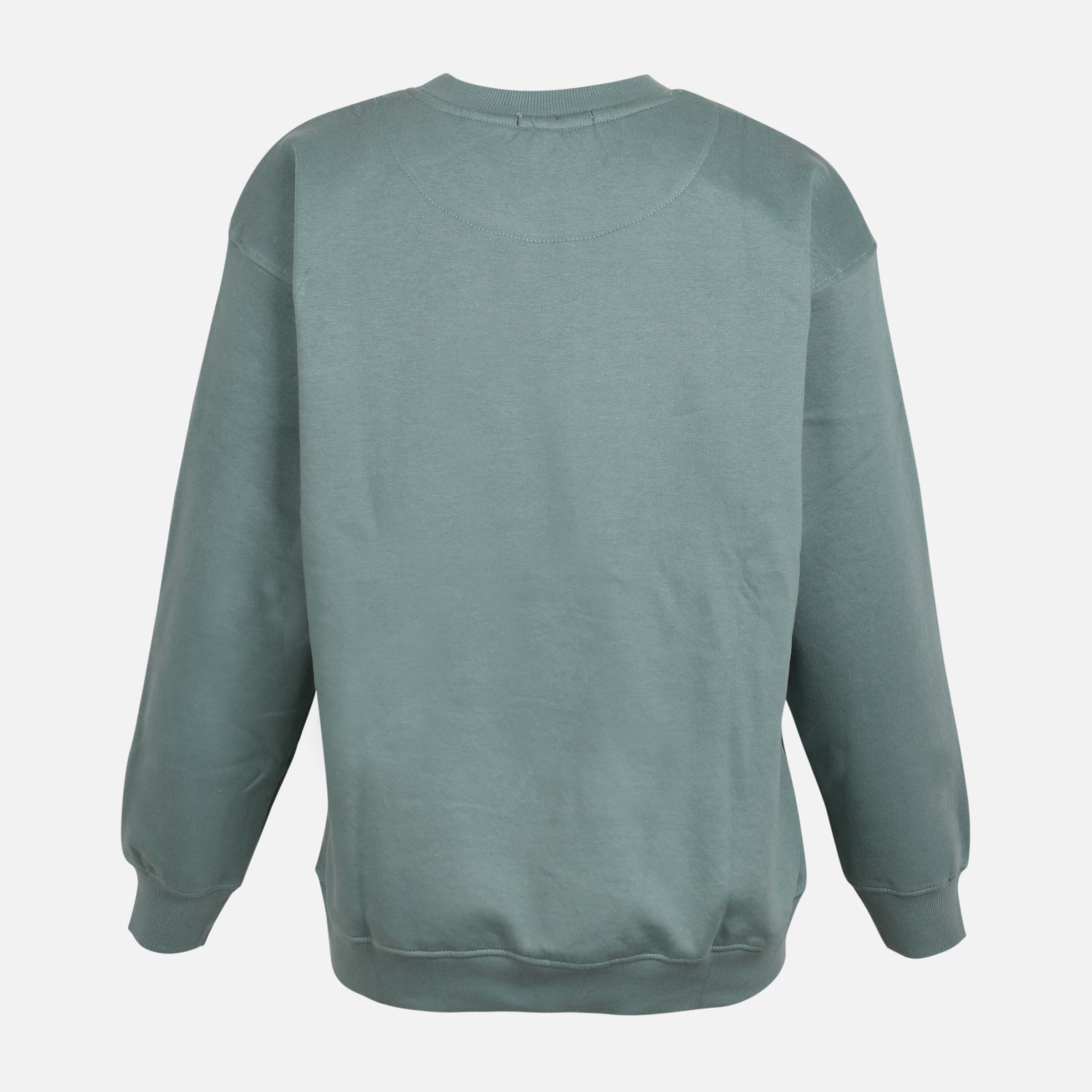 Women Fleece Broad Fit Sweatshirt - Image 2