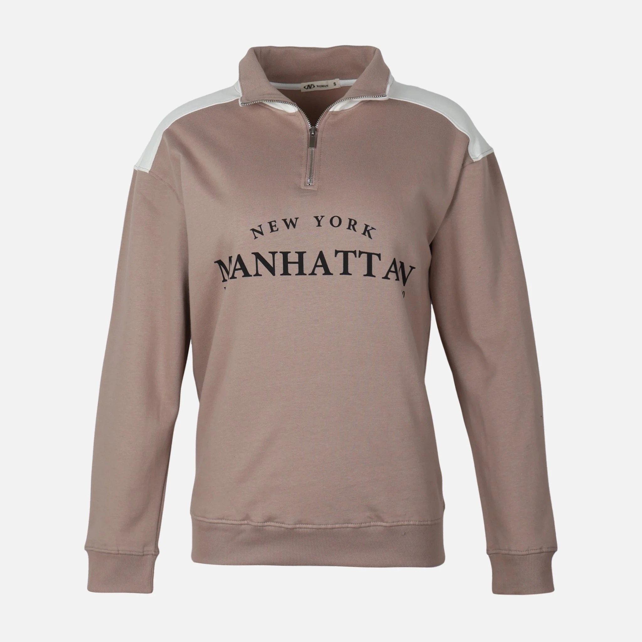 Women Half-Zip Sweatshirt