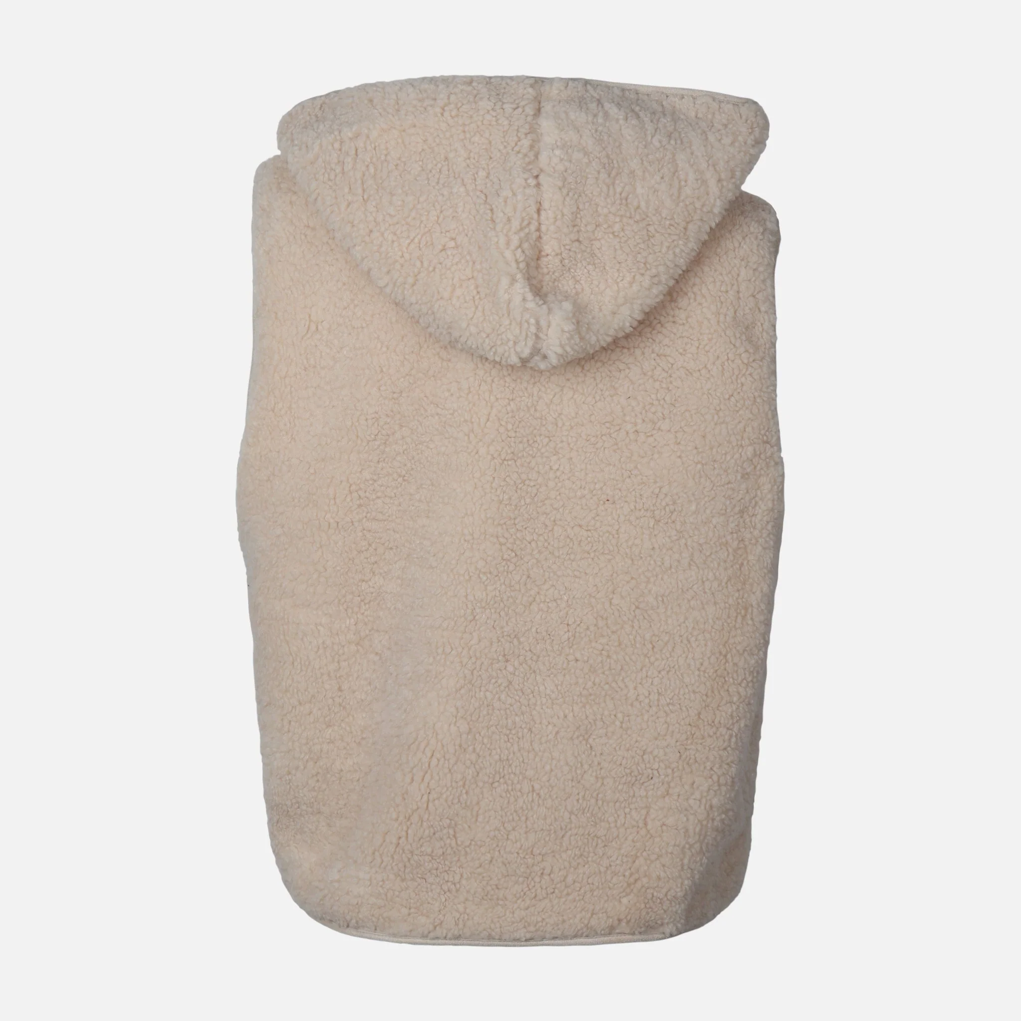Women Sherpa Hooded Vest - Image 2