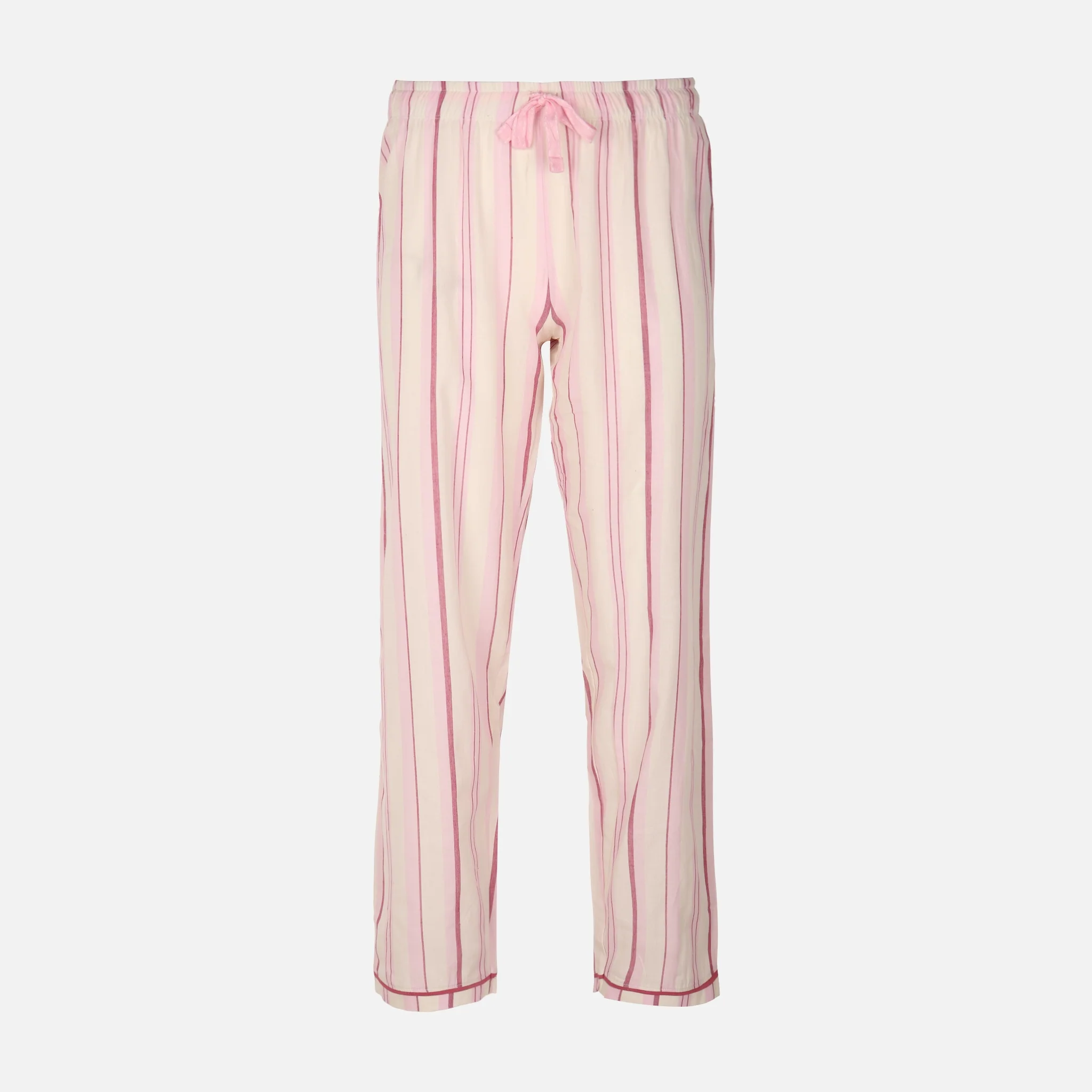 Womens Striped Pyjama Set Short Sleeve Top And Pant - Image 8