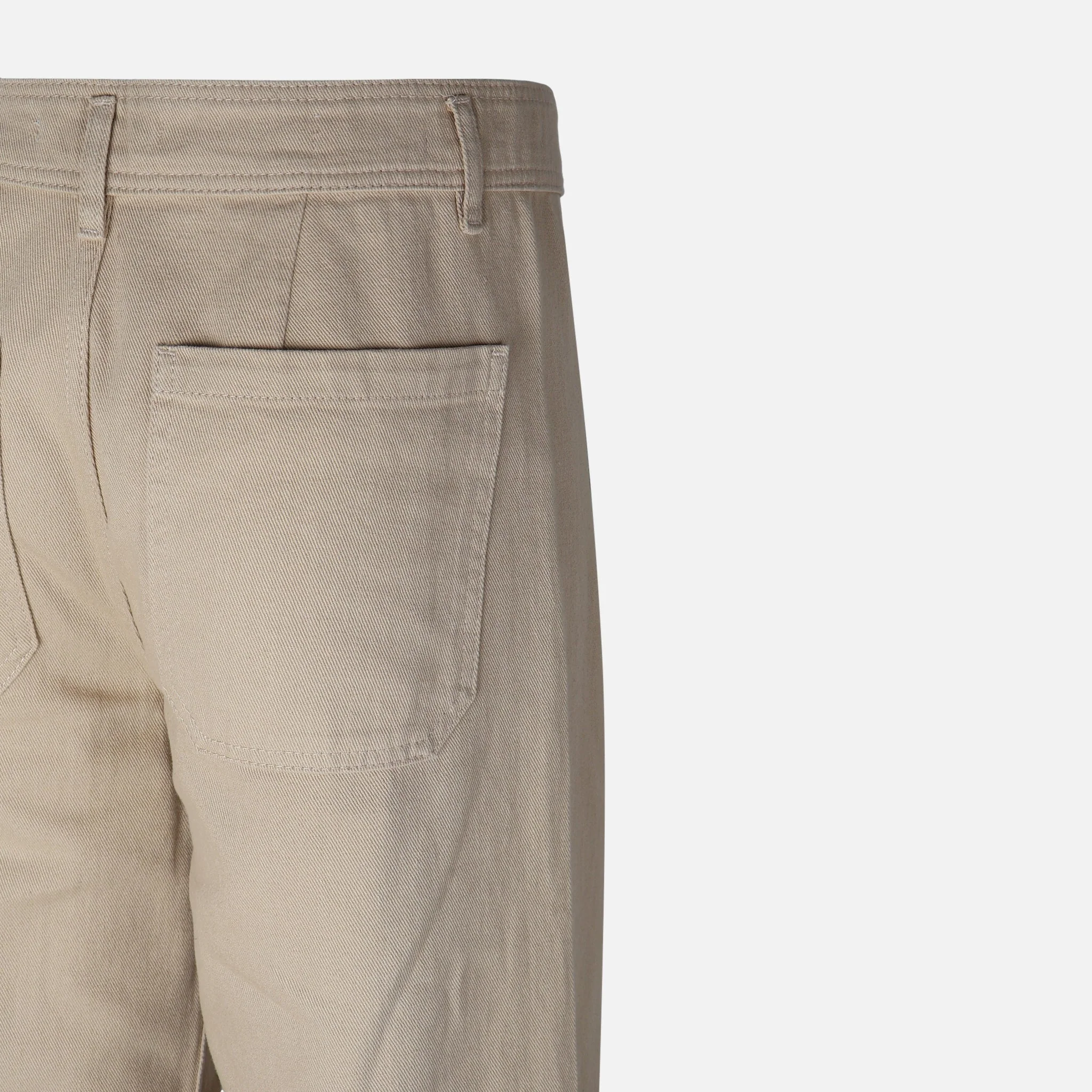 Womens Zw Patch Pocket Wide Leg Pants Jeans - Image 4